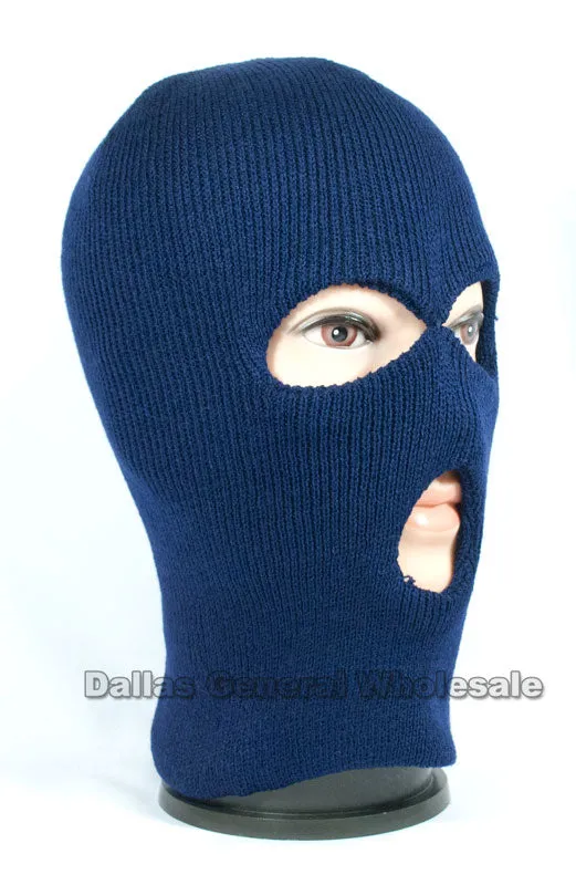 3 Hole Beanie Masks / Balaclava Wholesale