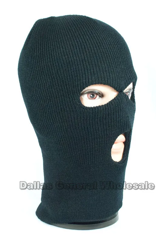 3 Hole Beanie Masks / Balaclava Wholesale
