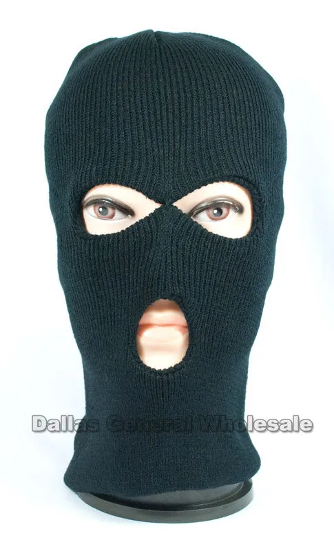 3 Hole Beanie Masks / Balaclava Wholesale