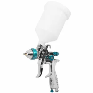 AIRCRAFT SPRAY GUN HVLP 1.4MM NOZZLE 600CC PLASTIC CUP SG H887