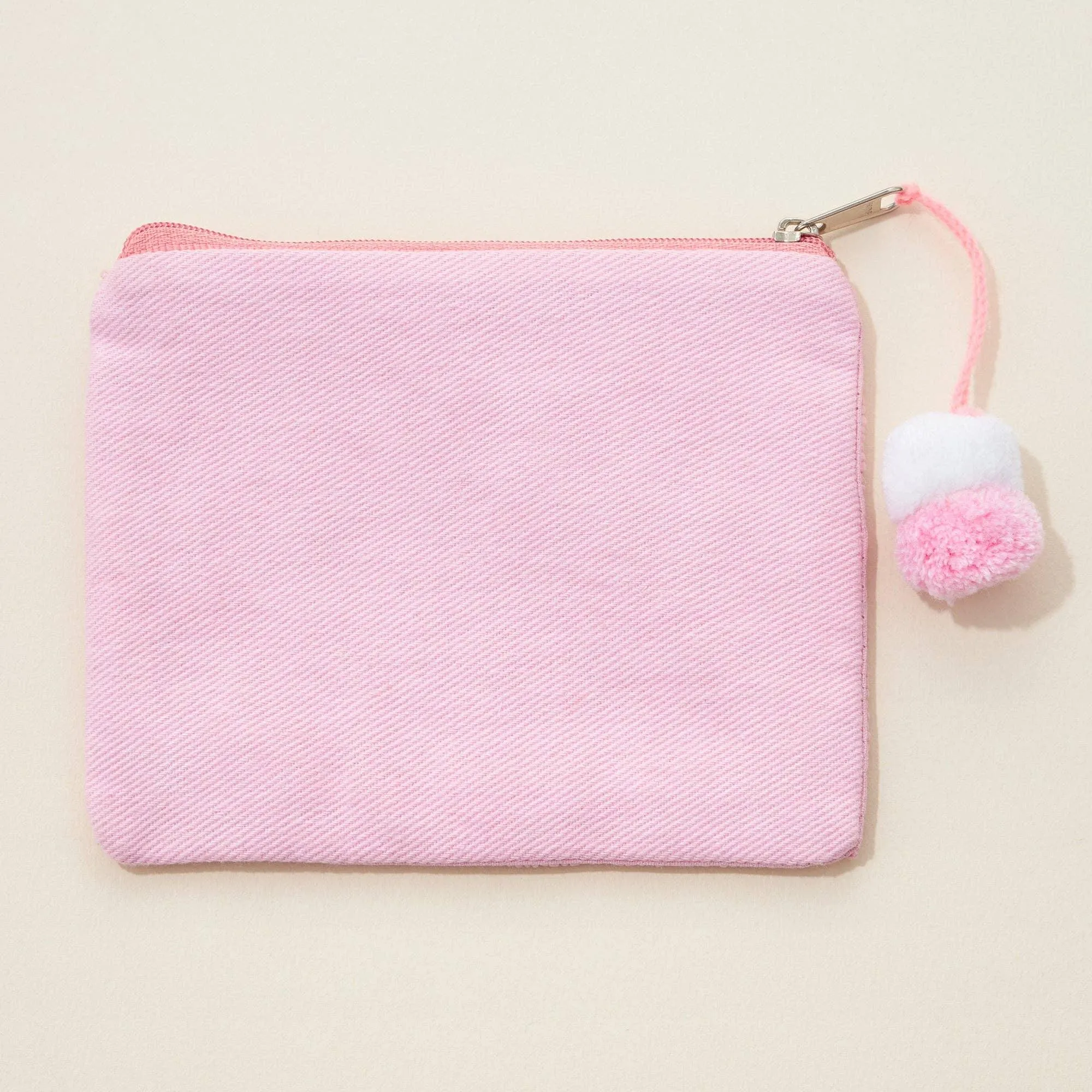 Birthday Y'all Seed Bead Canvas Pouch