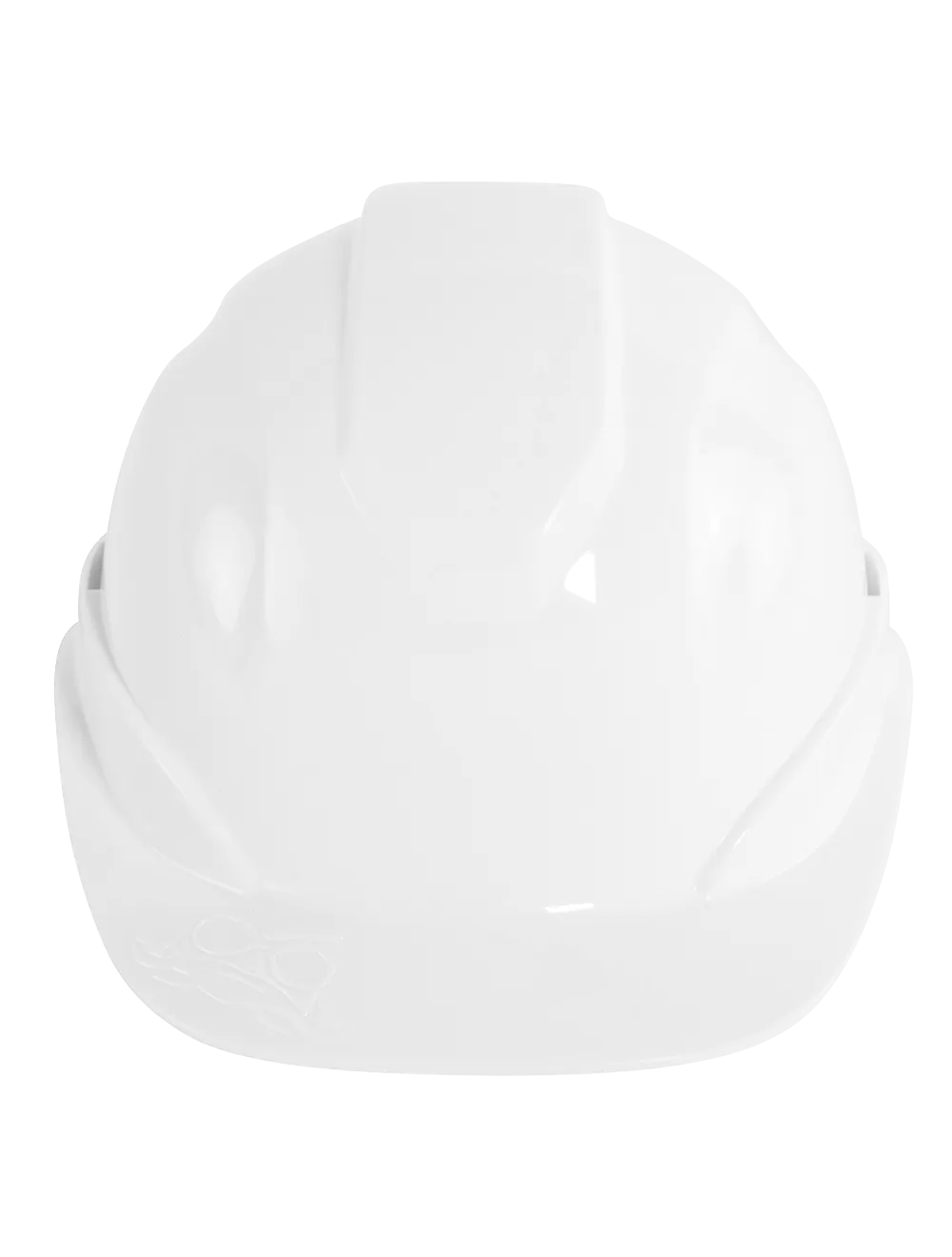 Bullhead Safety™ Head Protection White Unvented Cap Style Hard Hat With Six-Point Ratchet Suspension - HH-C2-W