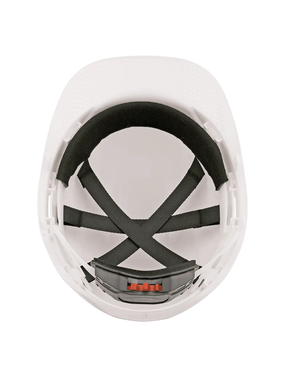 Bullhead Safety™ Head Protection White Unvented Cap Style Hard Hat With Six-Point Ratchet Suspension - HH-C2-W