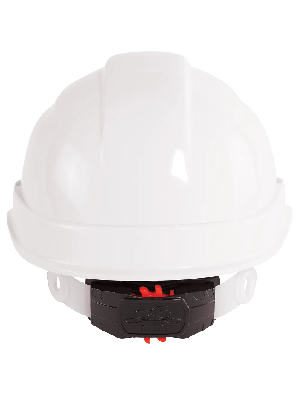 Bullhead Safety™ Head Protection White Unvented Cap Style Hard Hat With Six-Point Ratchet Suspension - HH-C2-W