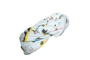 Bumblito Adult Tie On Headband ~ Under Construction