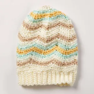 Caron Crochet Zig-Zag Hat