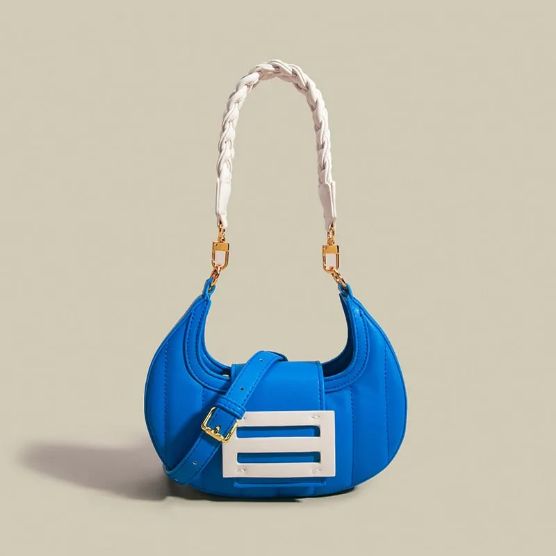Chic Braided Strap Bag