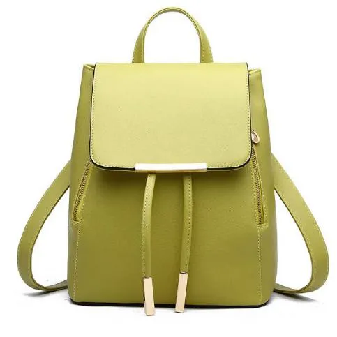 Chic Leather Backpack