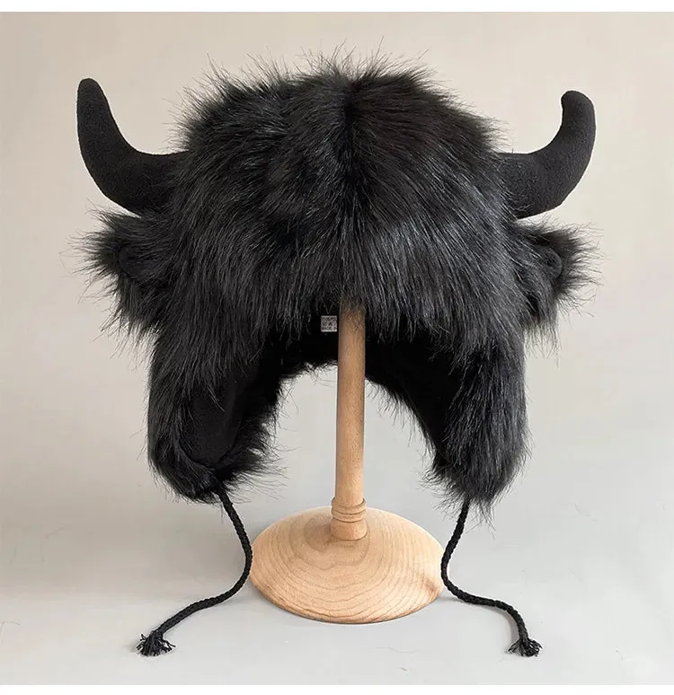 Furry Beast Ear Warmer Hats