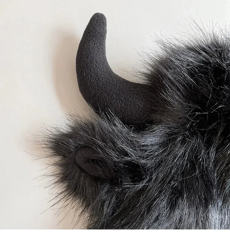 Furry Beast Ear Warmer Hats