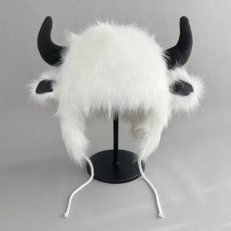Furry Beast Ear Warmer Hats