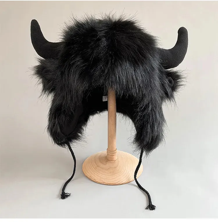 Furry Beast Ear Warmer Hats