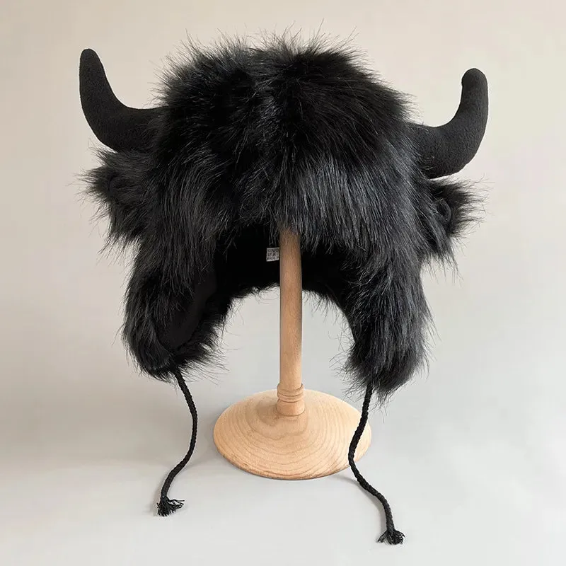Furry Beast Ear Warmer Hats