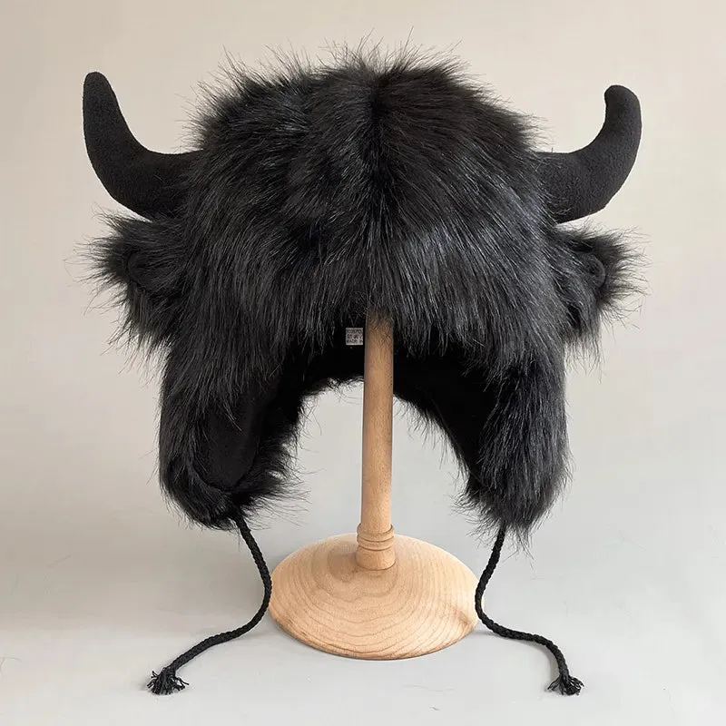 Furry Beast Ear Warmer Hats