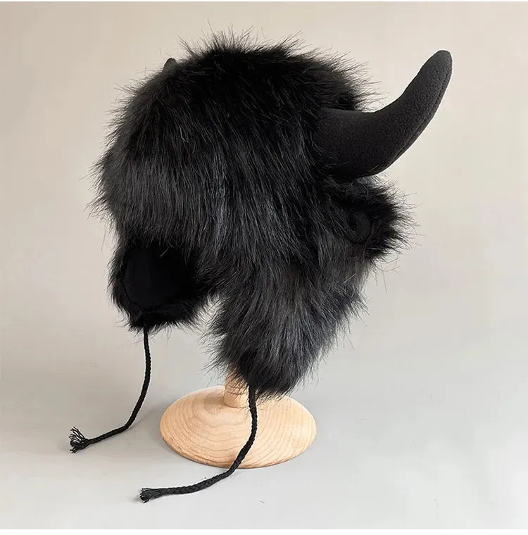 Furry Beast Ear Warmer Hats
