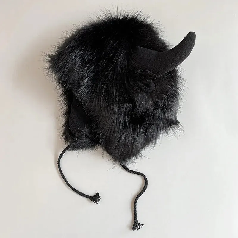 Furry Beast Ear Warmer Hats