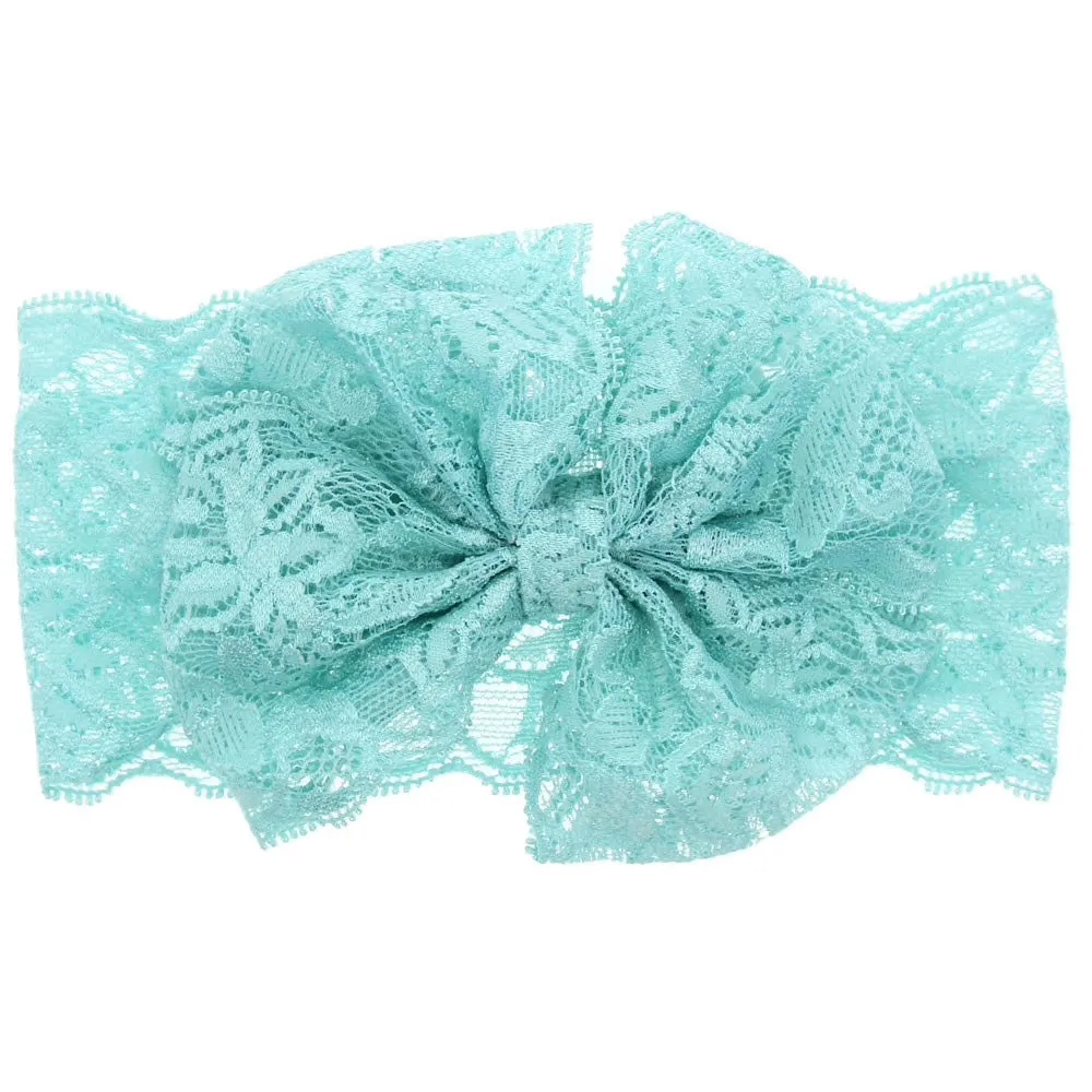 Girls Lace Oversize Bow Headband - ONLY 5 LEFT !!!