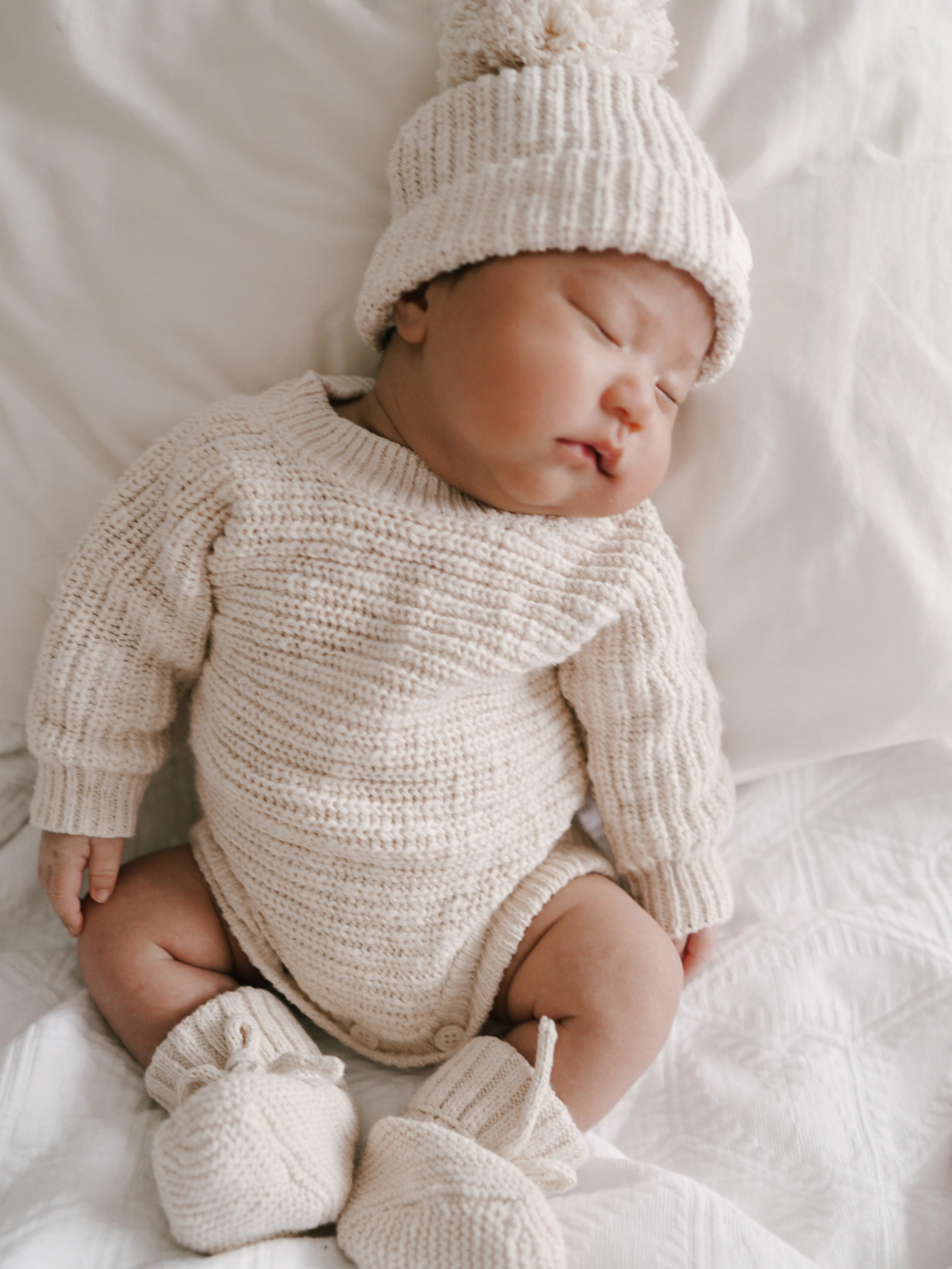 HEIRLOOM ROMPER | TEXTURED HONEY