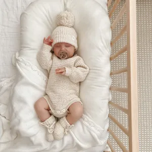 HEIRLOOM ROMPER | TEXTURED HONEY