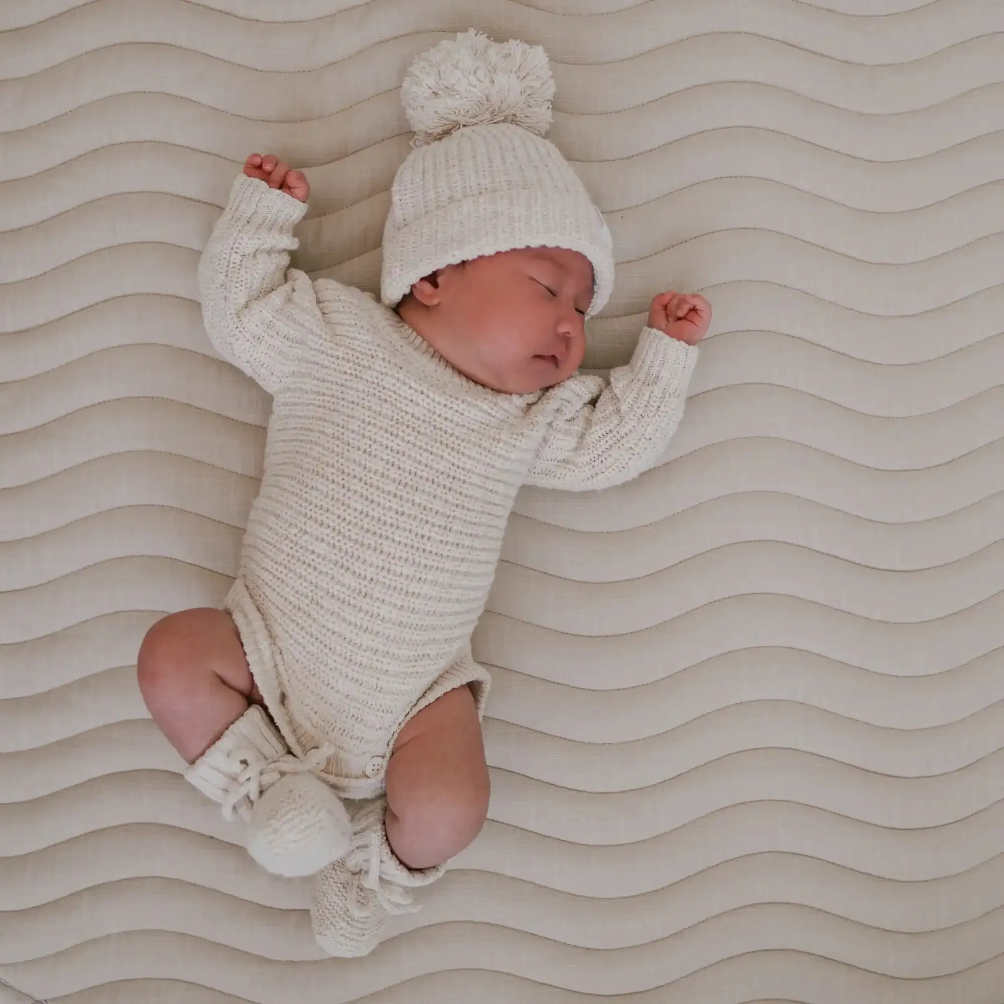 HEIRLOOM ROMPER | TEXTURED HONEY