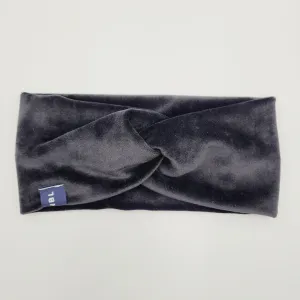 Knot Headband  (Black velvet)