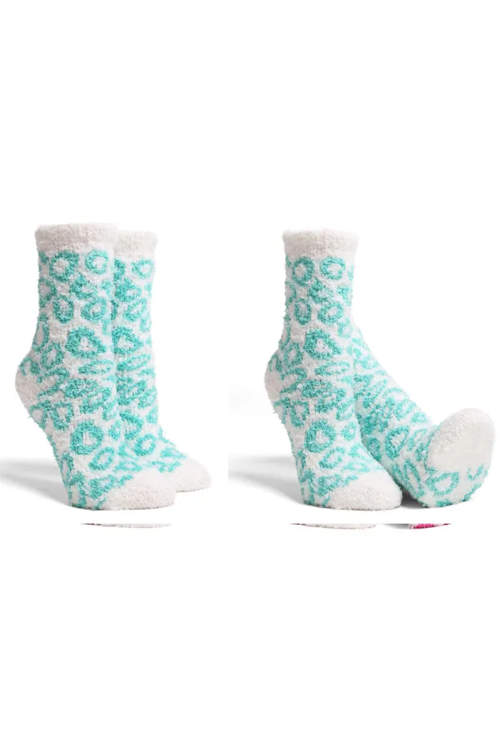 Leopard Patterned Luxury Soft Socks