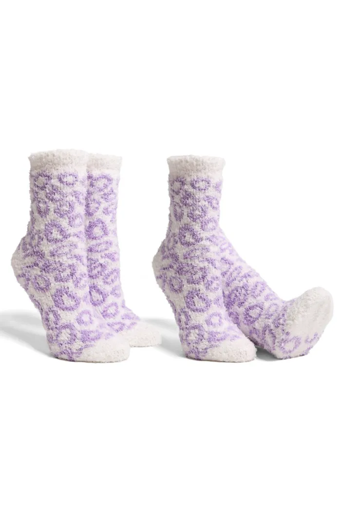 Leopard Patterned Luxury Soft Socks