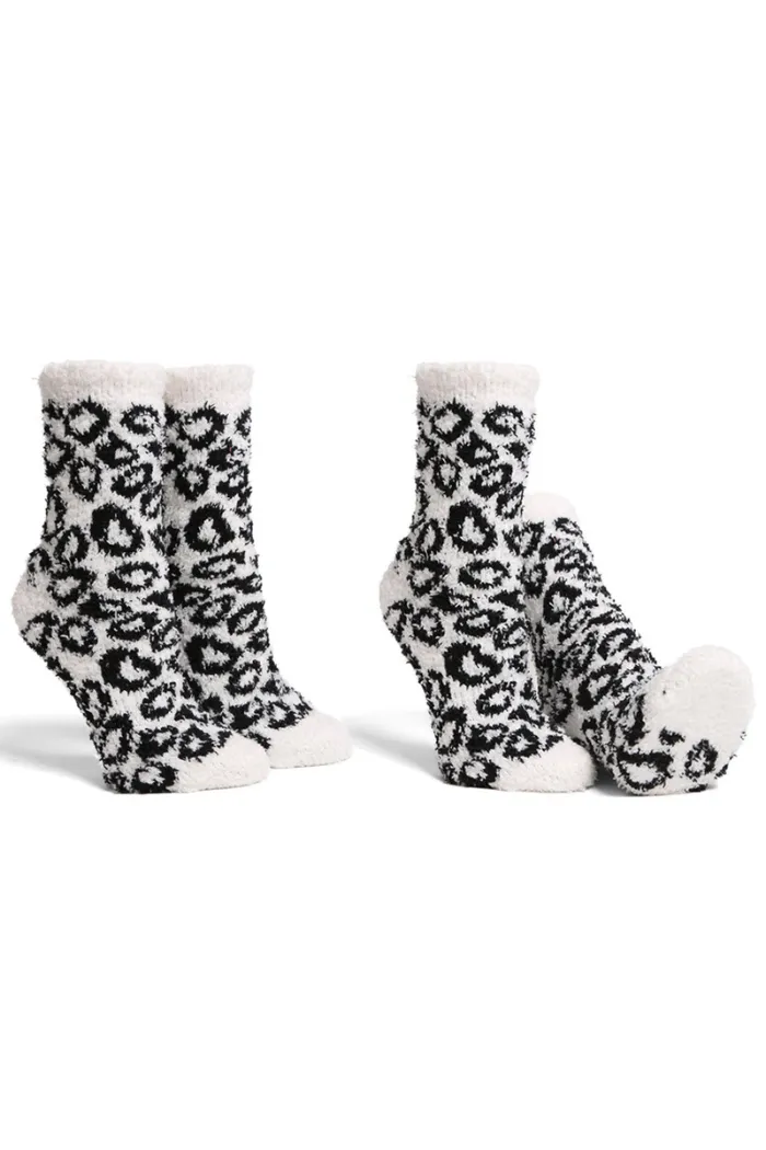 Leopard Patterned Luxury Soft Socks