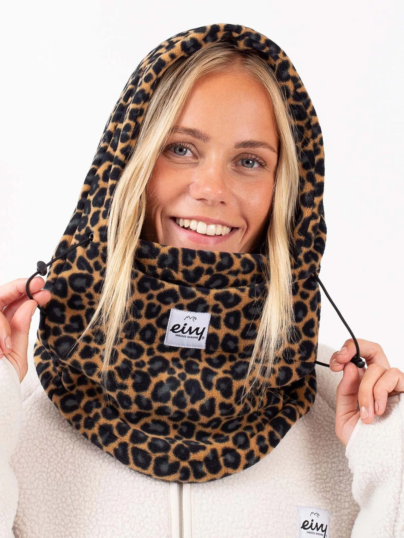 Mandy Fleece Leopard Balaclava