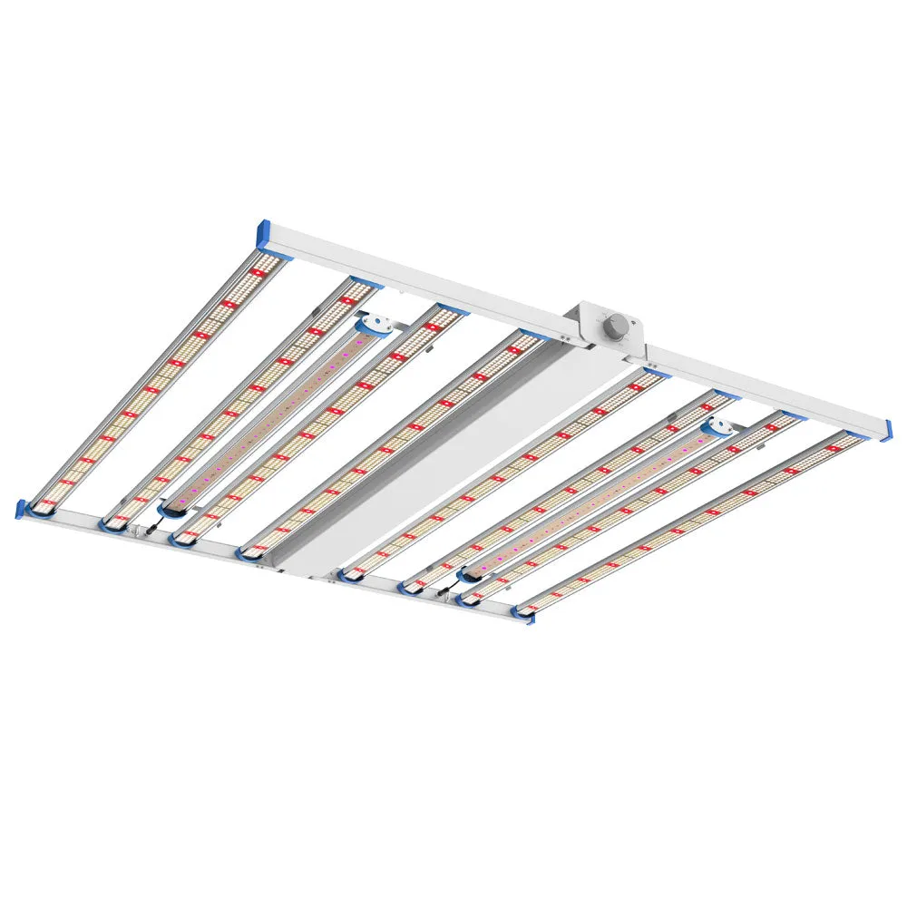 Medic Grow Spectrum Y Wireless LED Grow Light - High PPFD, Covers 4x4 5x5, Wireless & Wired Connection, Stepless Wireless / 0-10V Dimming, Tunable Full Spectrum, UV IR Bar, 880W