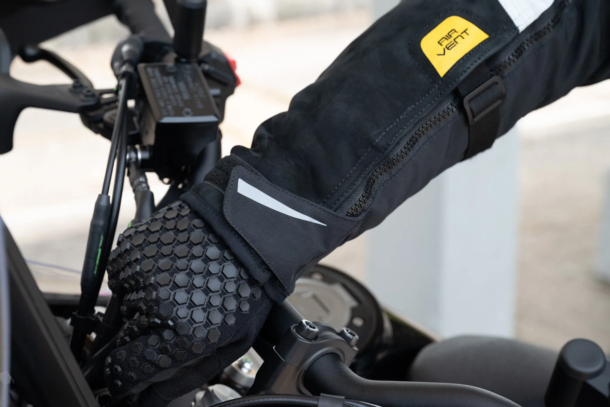 Motorradhandschuh AlpinHill Soft black