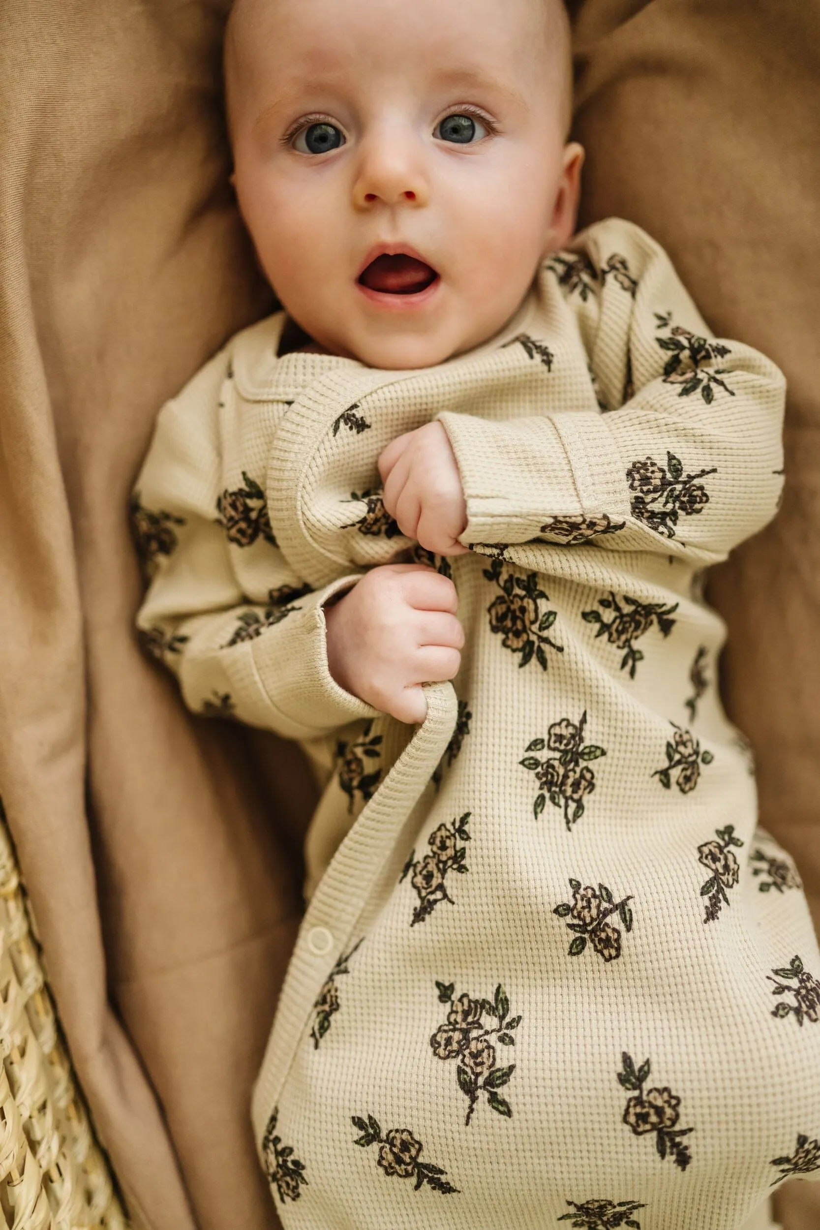 Organic Kimono Knotted Sleep Gown | Posy
