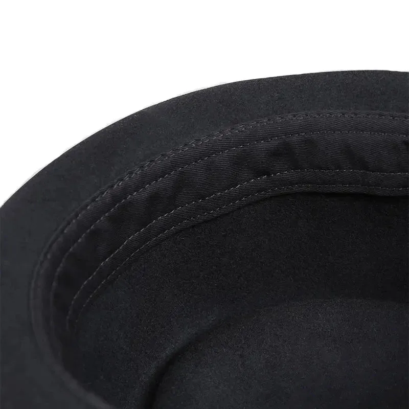 Pork Pie Hats Brim Wool Felt Jazz Hats