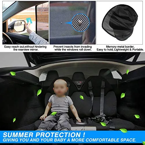 Privacy Sunshades for Tesla Model X (9 Piece Set)