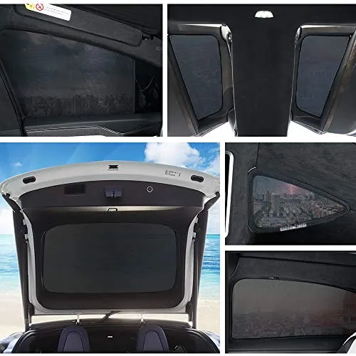 Privacy Sunshades for Tesla Model X (9 Piece Set)