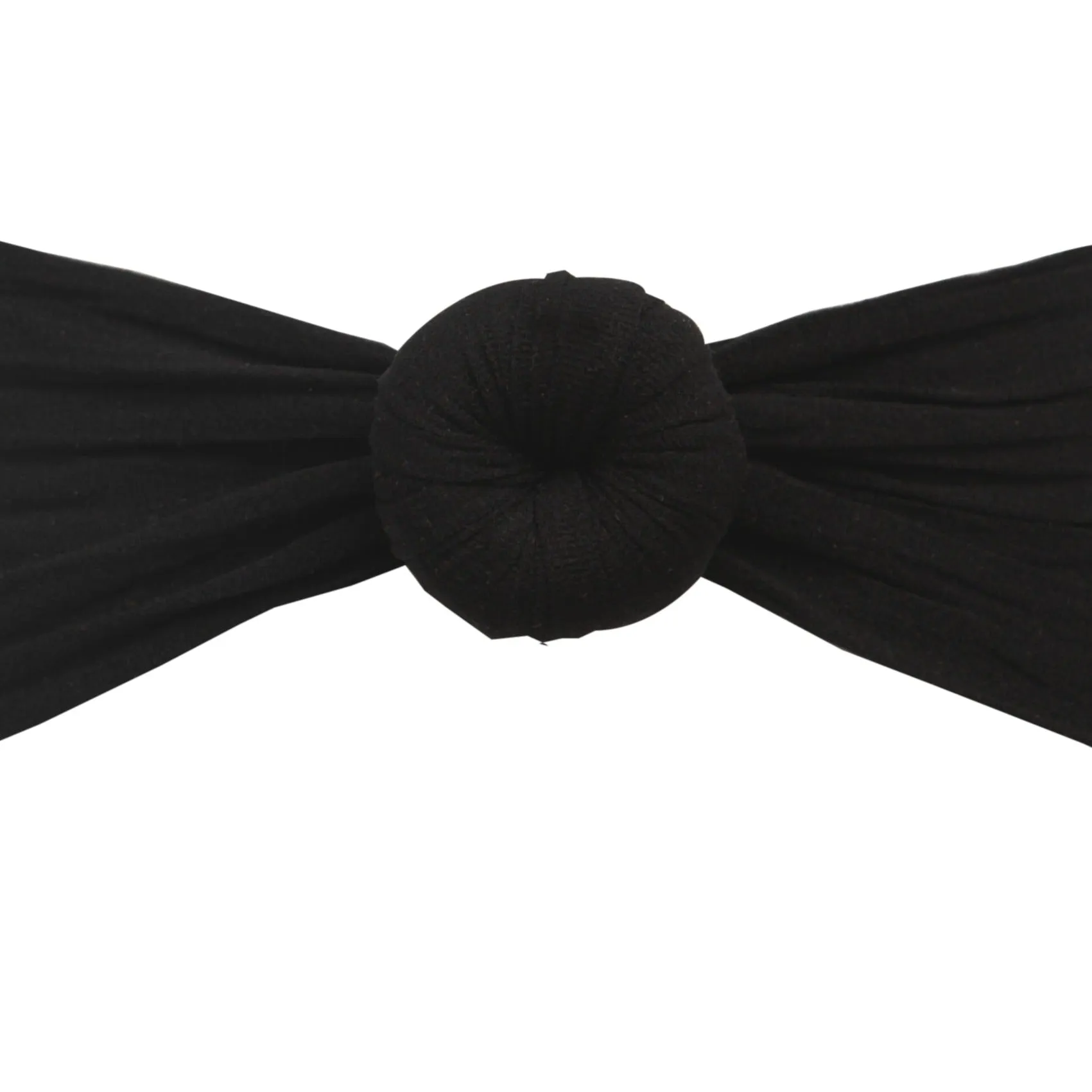 Round Knot Turban - Black