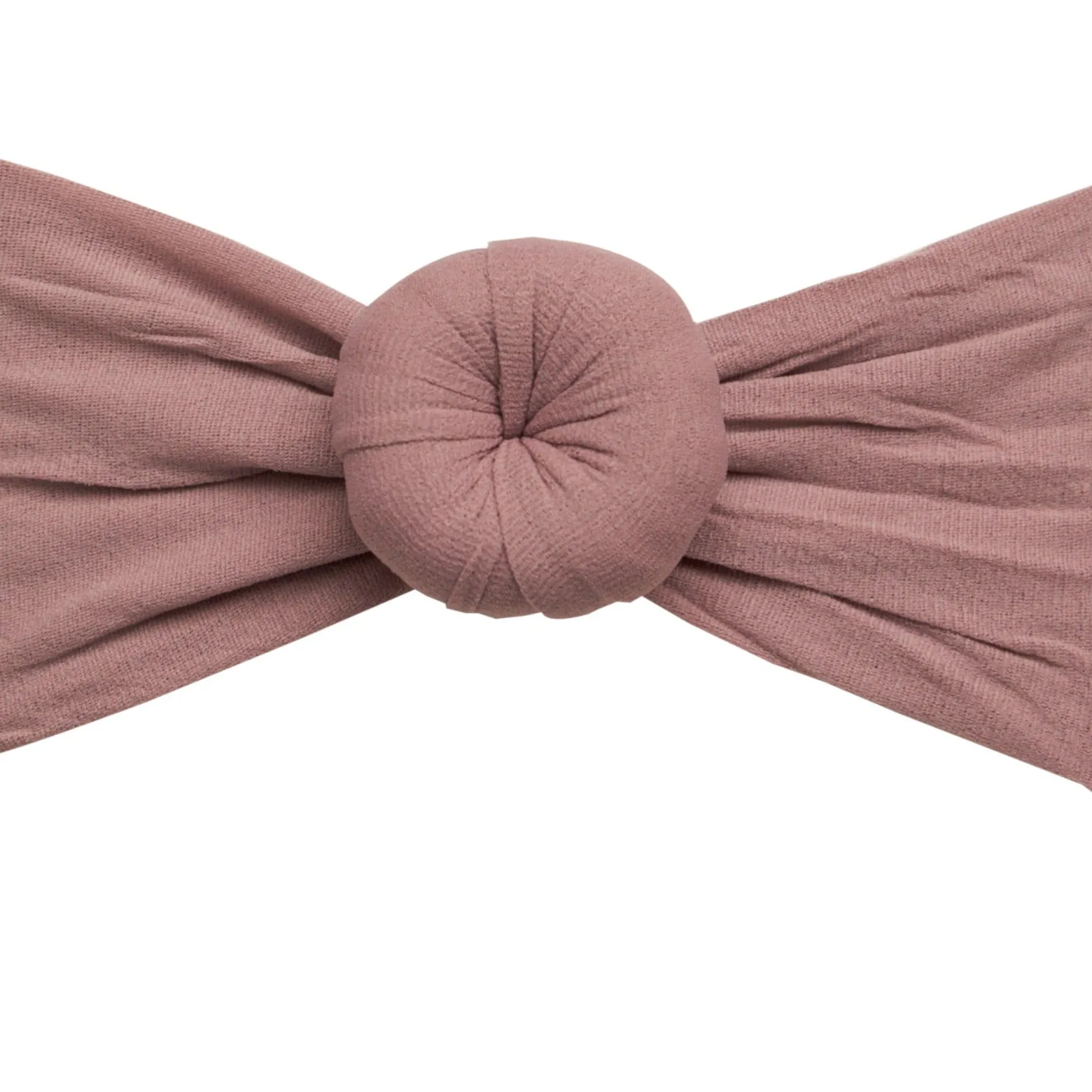 Round Knot Turban - Purple Grey