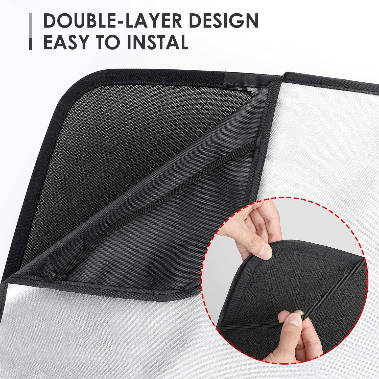 Tesla Model 3 2017-2025 | Roof Sun Shades| Car Shades | Snap Car Roof Sun Shades| Car Sun Shade