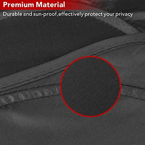 Tesla Model Y Privacy Curtains/Sunshades (7 Piece Set)