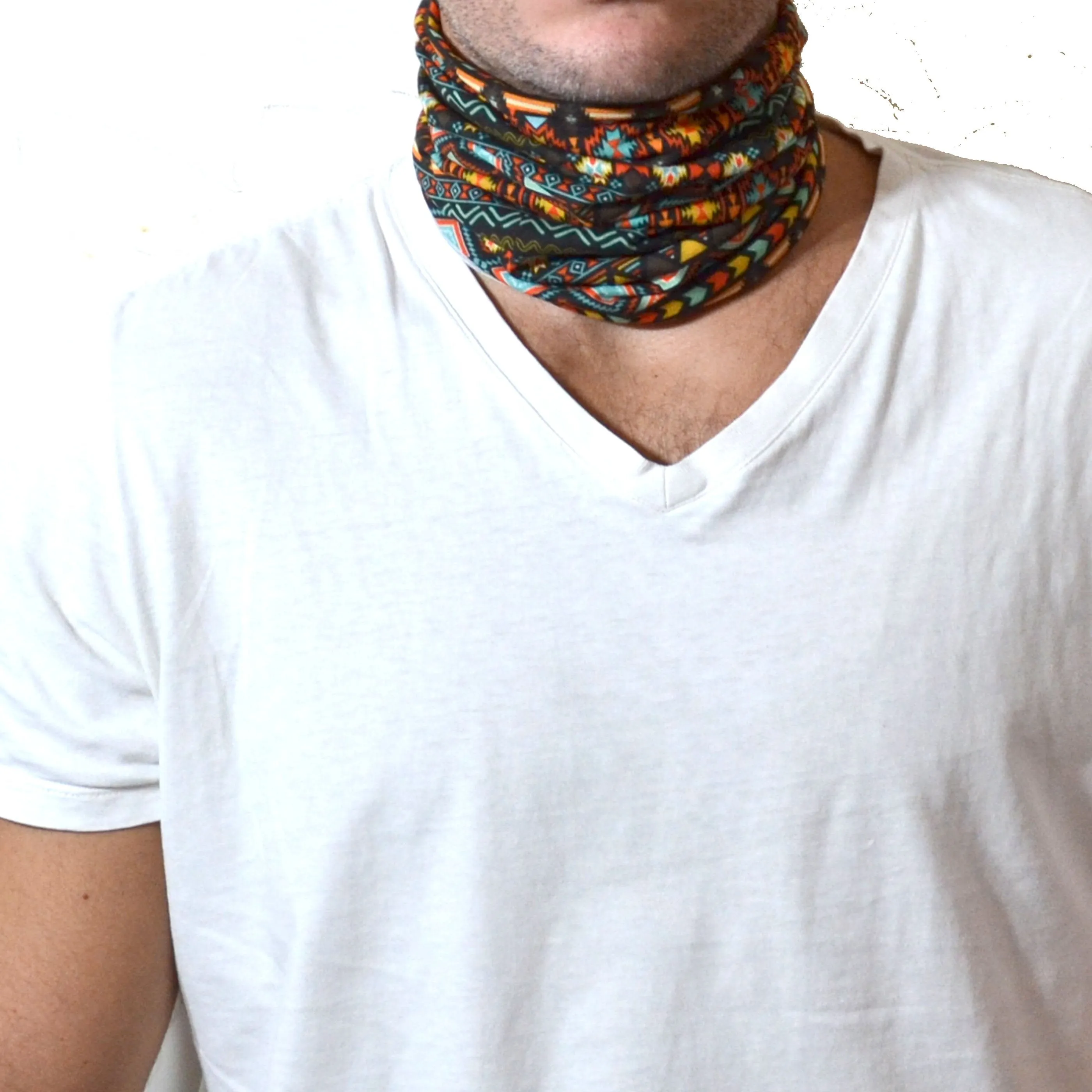 The "Aztec" Tunnel Scarf