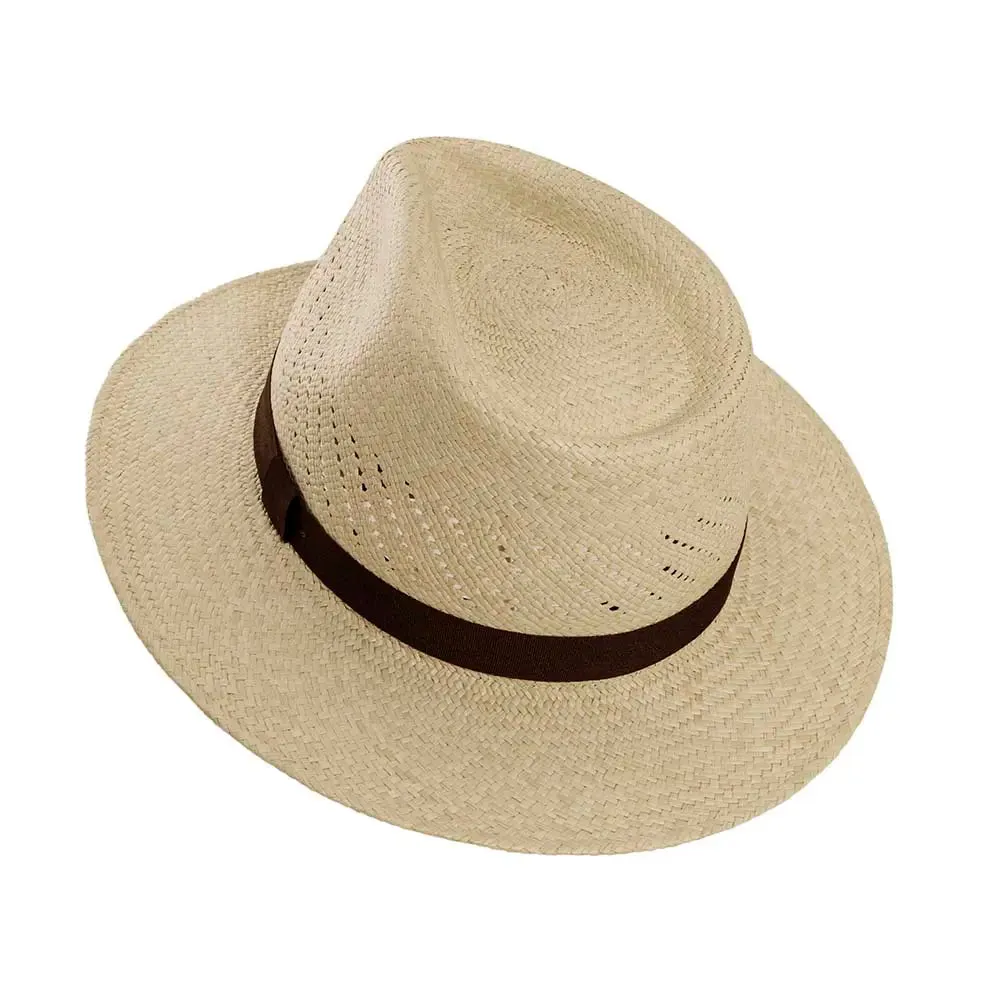 Tulum | Mens Panama Straw Fedora Hat